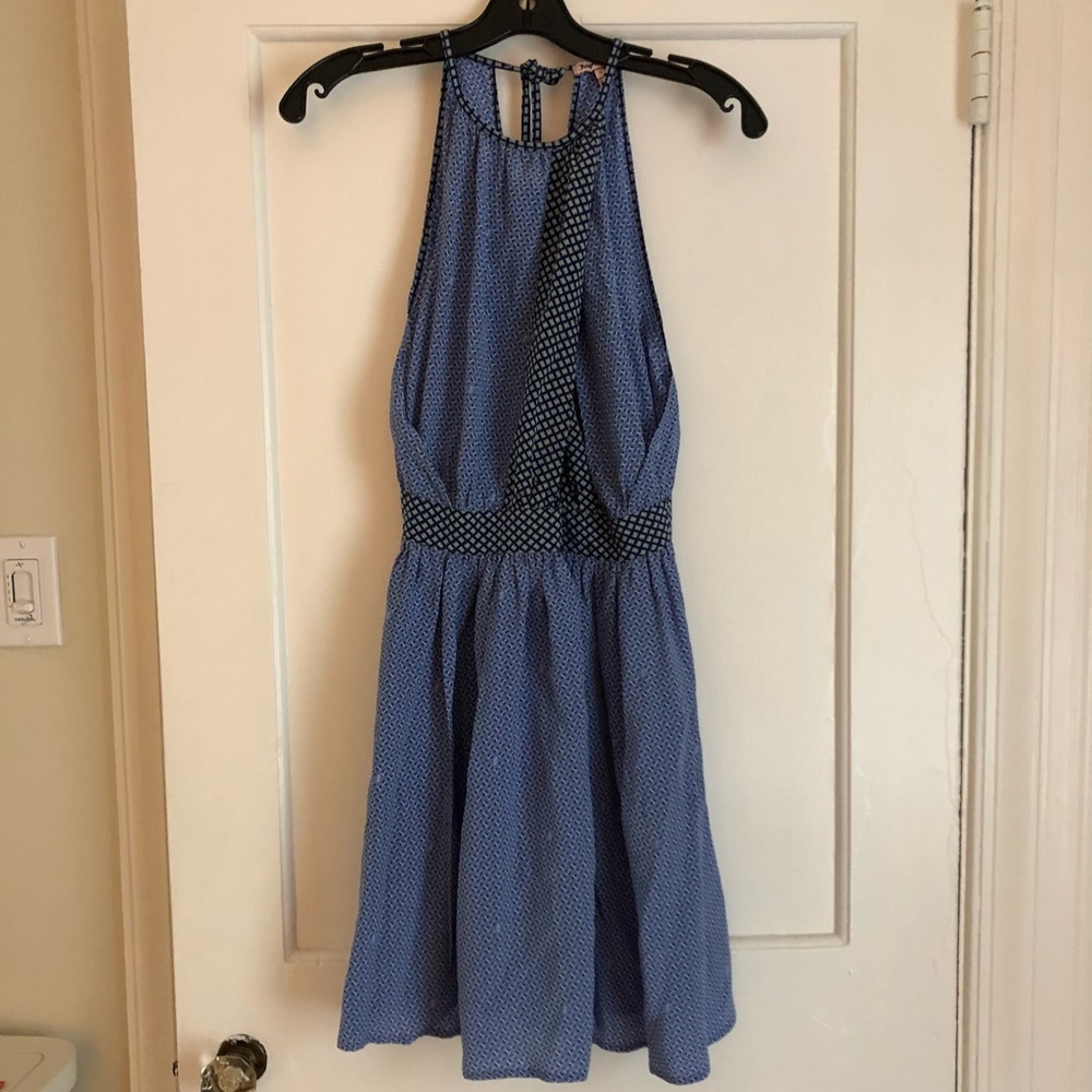 JUICY COUTURE Blue Silk Dress